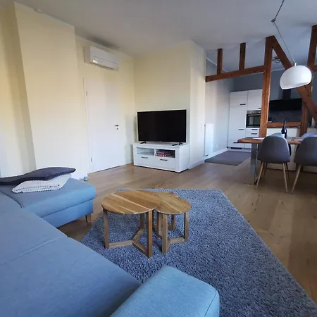 Rheinufer Am Hindenburgpark Appartement Bingen am Rhein Kamer foto