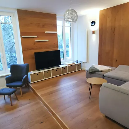 Rheinufer Am Hindenburgpark Appartement Bingen am Rhein Kamer foto